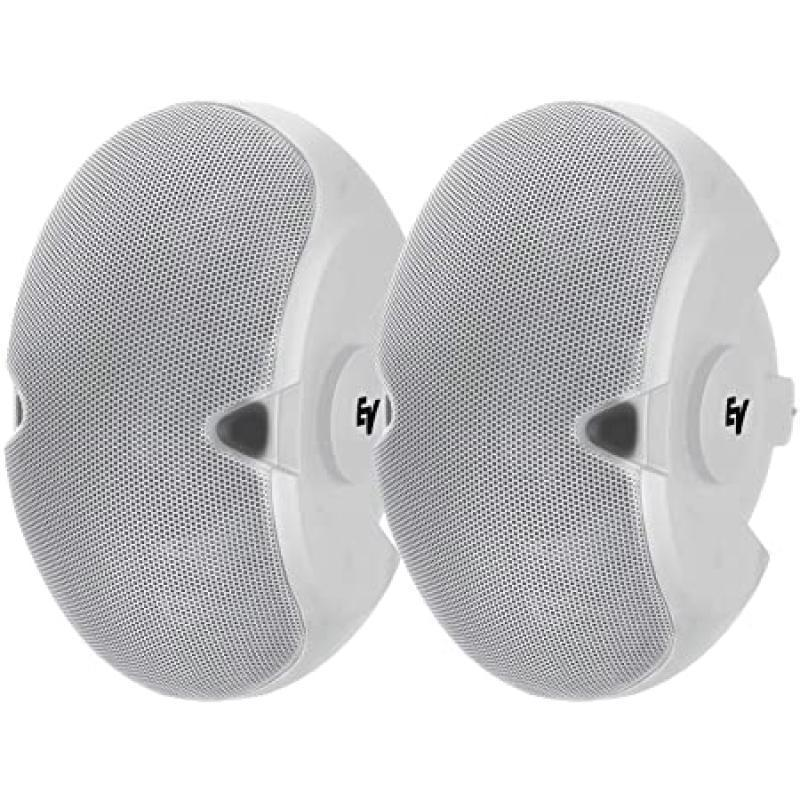 EVID6.2 Dual 6" Two-Way Surface-Mount Loudspeaker, White