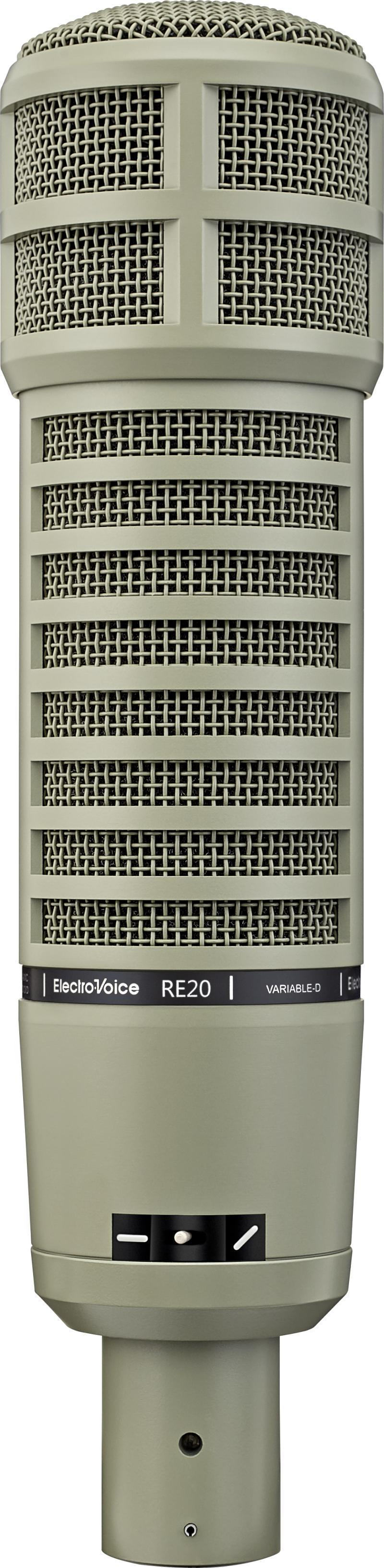 RE 20 Broadcast Announcer's Microphone with Variable-D