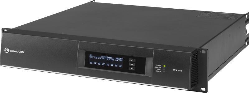 Dynacord IPX10:8 8 DSP Power Amplifier 8x1250W, Install