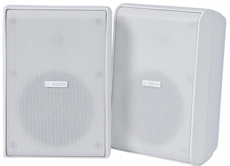 LB20-PC60EW-5L Cabinet Speaker 5" 70/100V IP65 White Pair