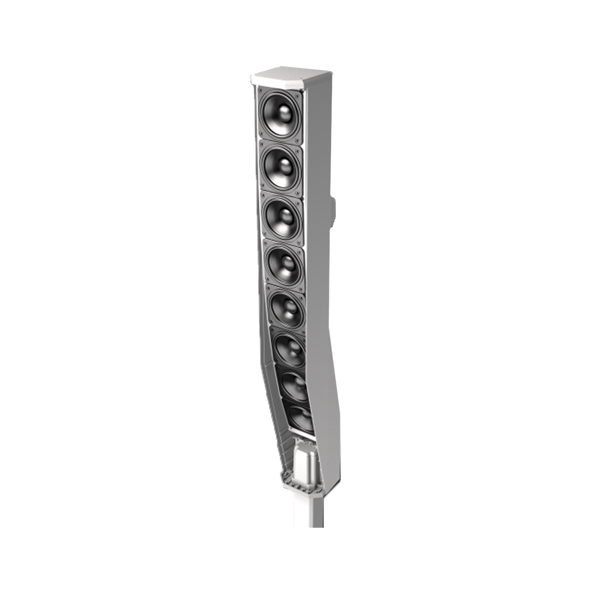EVOLVE50-TW Column Speaker Array, Pole, White