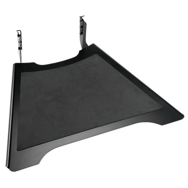 FCA611B Fusion Small Height-Adjustable Accessory Shelf, Black