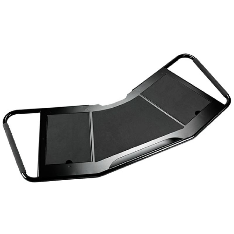 FCA613B Fusion Large Height-Adjustable Accessory Shelf, Black