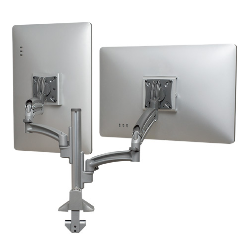 K1C220SXRH Kontour K1C Dual Monitor Dynamic Column Mount, Reduced Height