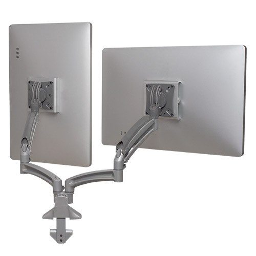 K1D220SXRH Kontour K1D Dual Monitor Dynamic Desk Mount, Reduced Height