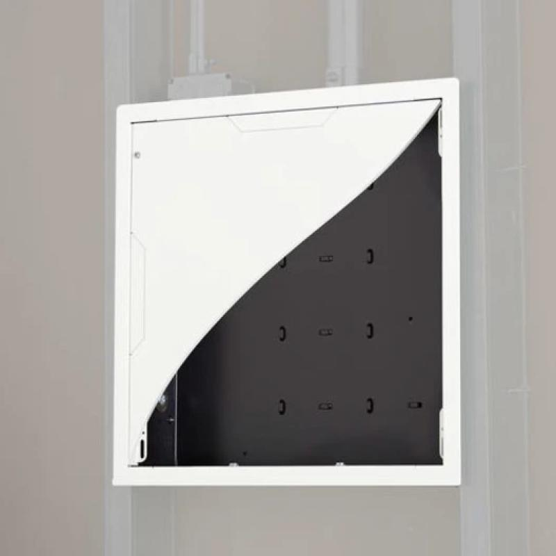 PAC526F-G Proximity Large In-Wall Storage Box, 14.25 Inch x 14.25 Inch x 3.9 Inch