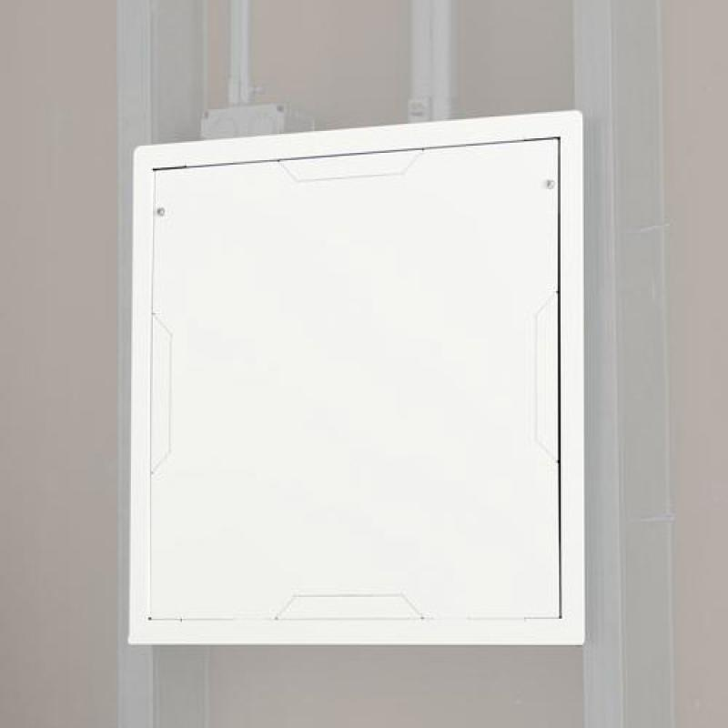 PAC526FCW Proximity Large In-Wall Storage Box with White Flange and Cover