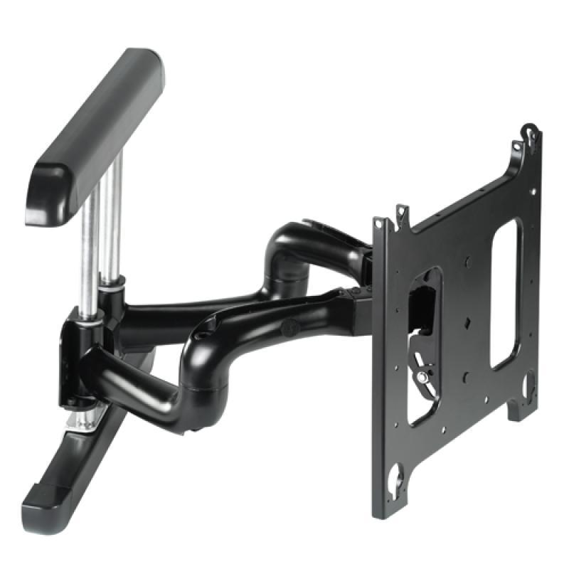 PNRUB-G Large Flat Panel Swing Arm Wall Display Mount - 25" Extension, TAA Compliant