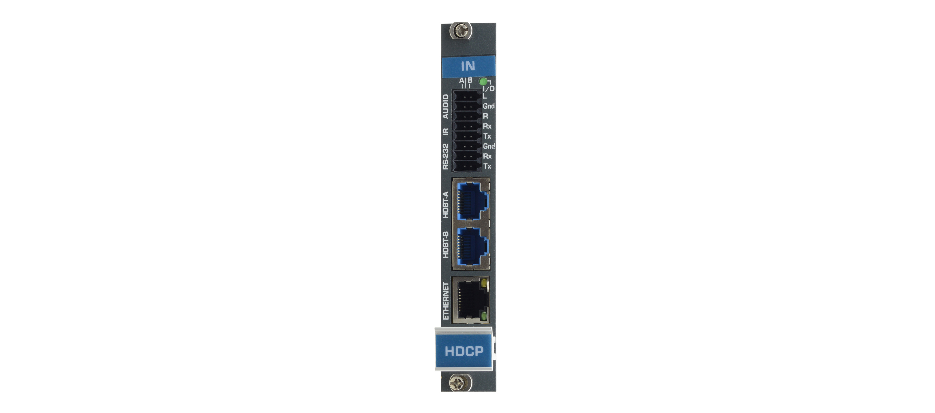 DTAxr-IN2-F16 2-Input 4K HDMI + Analog Audio over HDBaseT Card (F-16)