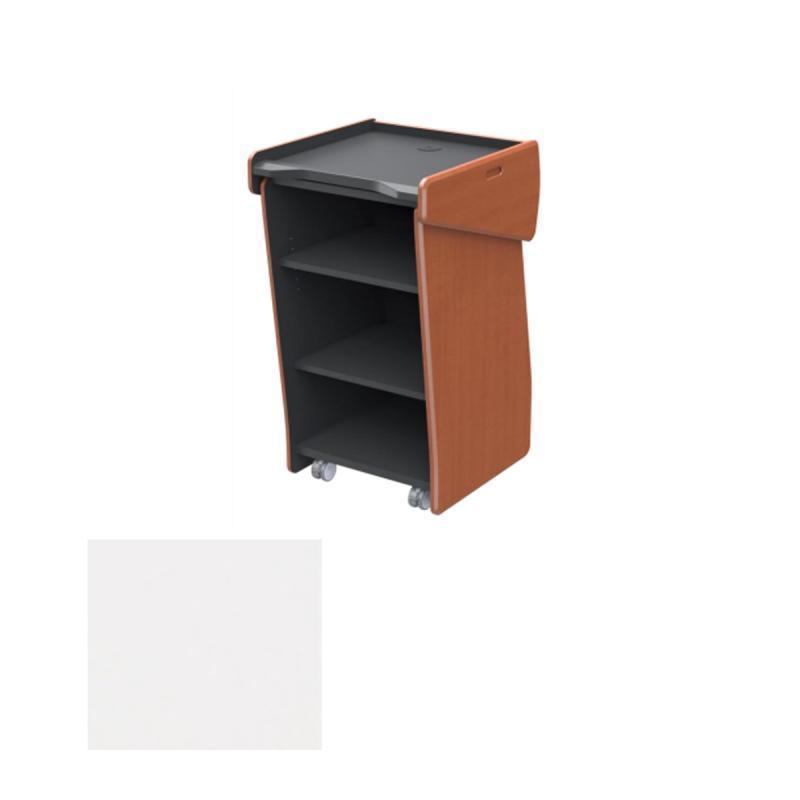 LEX41 CWT Modern Lectern, Crystal White