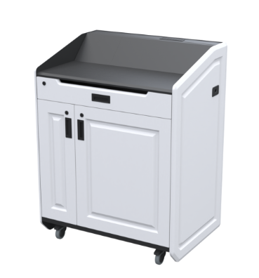 LEX36 CWT Multimedia Lectern, Crystal White