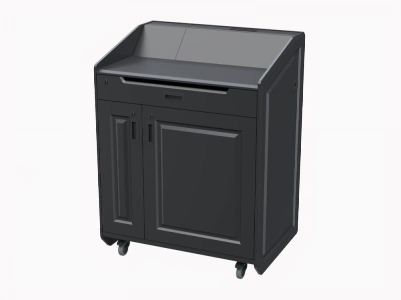 LEX36 EBT Multimedia Lectern, Ebony