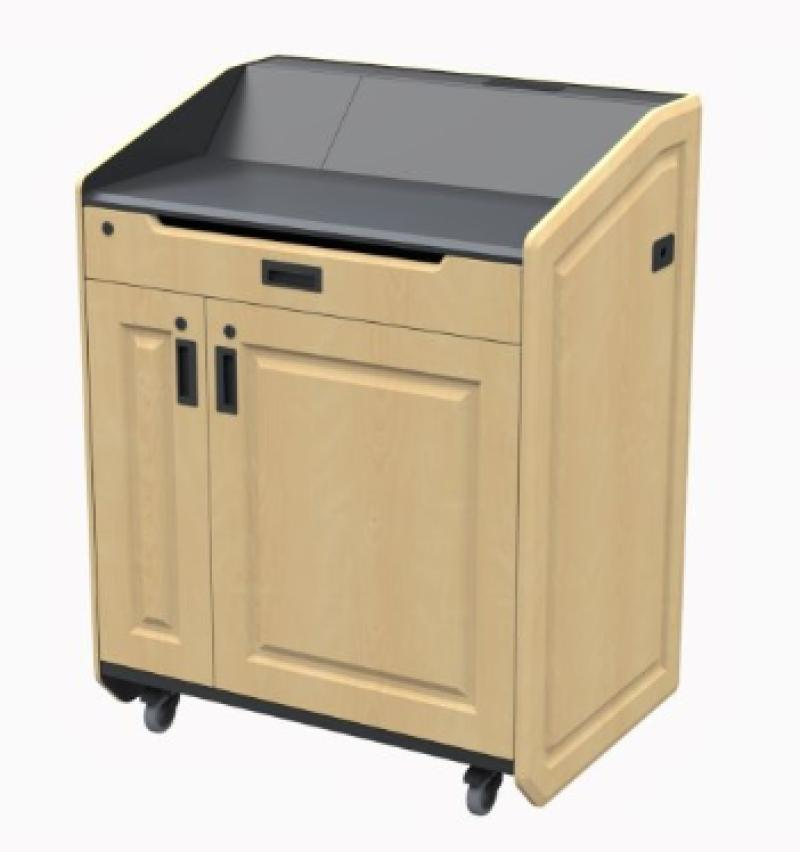 LEX36 FMT Multimedia Lectern, Fusion Maple