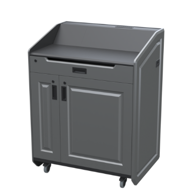 LEX36 SGT Multimedia Lectern, Shark Grey