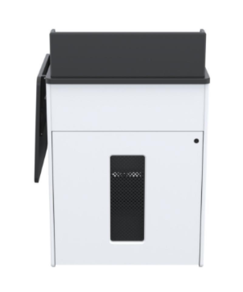 PD5103 CWT Podium with Rack Mount, Crystal White