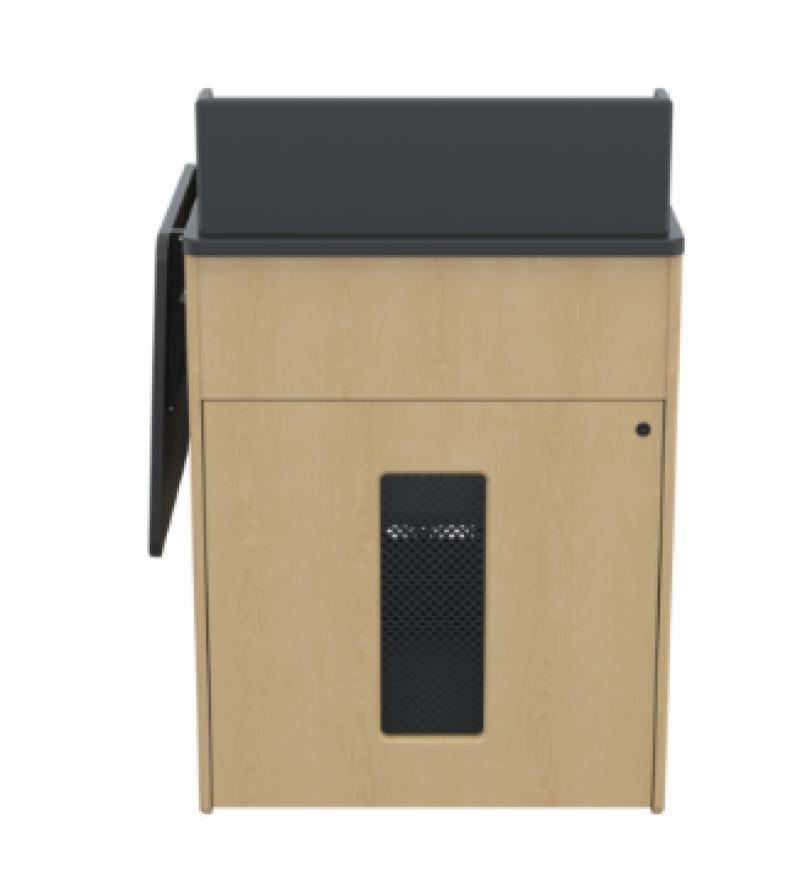 PD5103 FMT Podium with Rack Mount, Fusion Maple