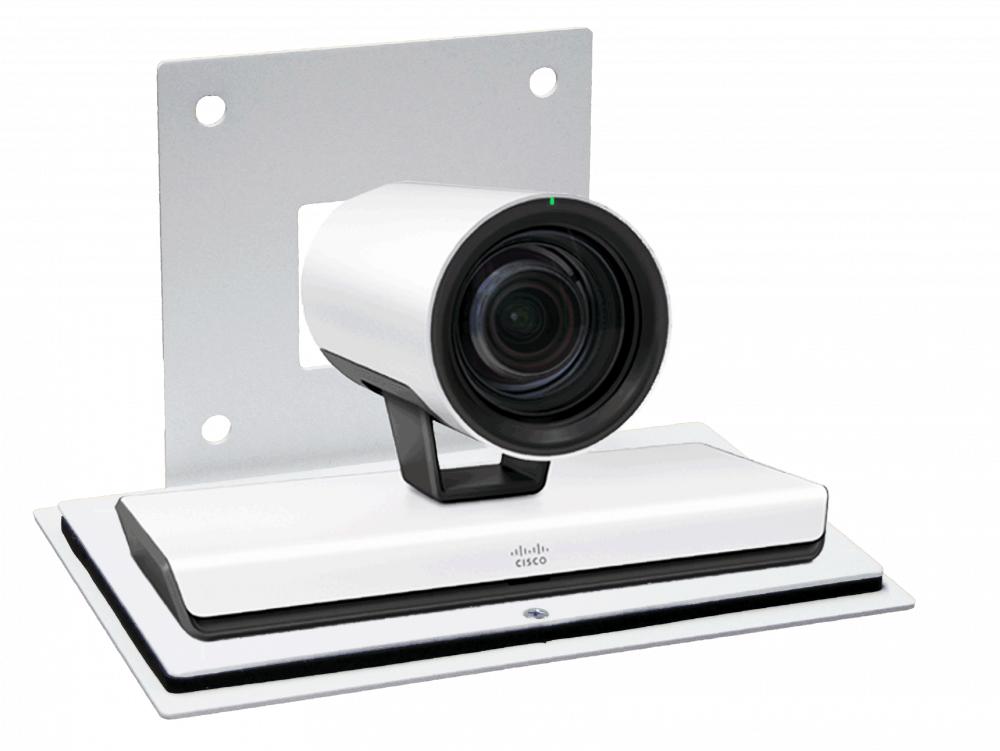 NB-CIS-W White Finish Mount with Gasket for Cisco Camera