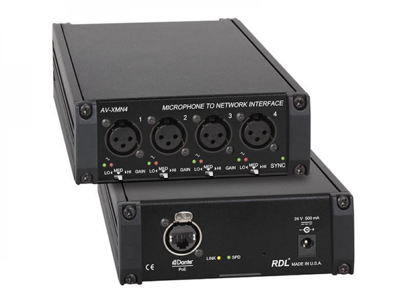 AV-XMN4 Microphone to Network Interface