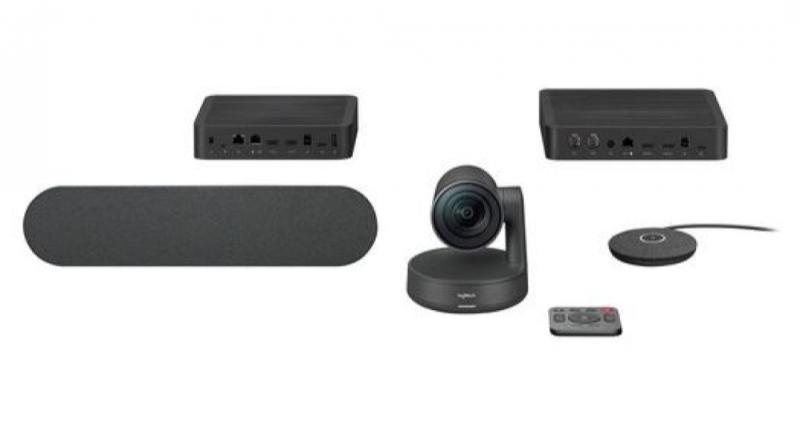 Rally Ultra-HD Conference System with Graphite Mic Pod