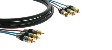CR3VM/R3VM3 3 RCA Component Video Mini High–Resolution Cable