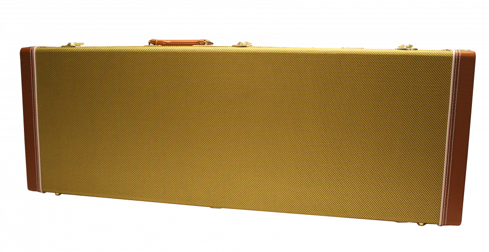 GW-ELECTRIC-TW Electric Guitar Deluxe Wood Case, Tweed