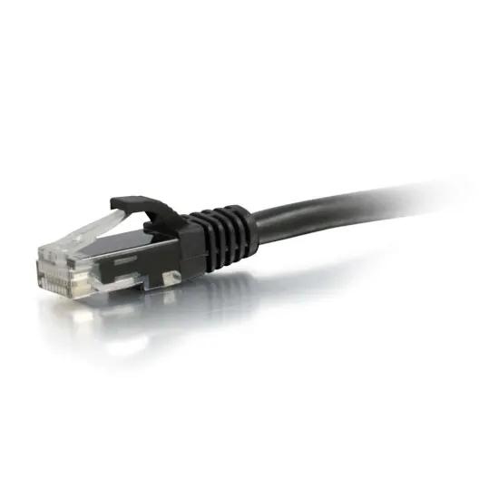 CG00725 3ft (0.9m) Cat6a Snagless Unshielded UTP Ethernet Network Patch Cable - Black