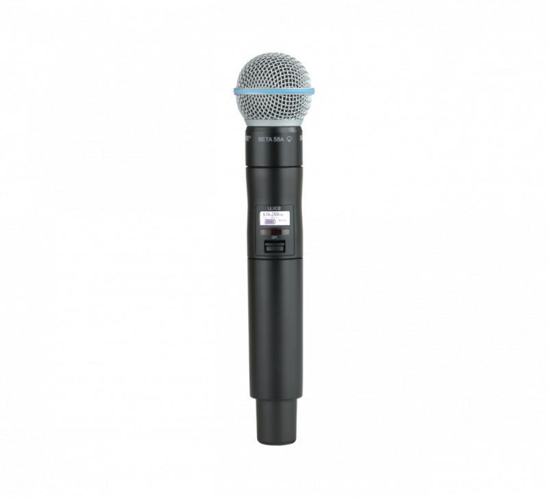ULXD2/B58=-G50 Digital Handheld Transmitter with Beta 58A Capsule