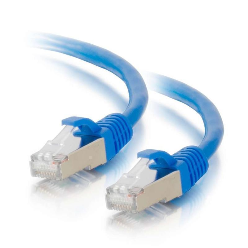CG27266 25ft Cat5e Snagless Shielded (STP) Ethernet Network Patch Cable - Blue