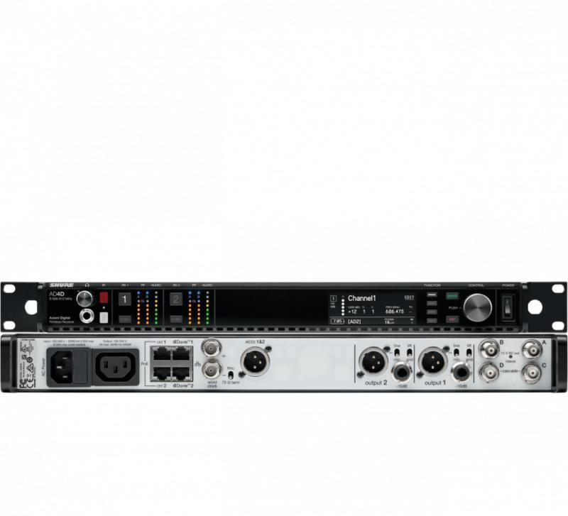 AD4DUS=-C AD4D Two-Channel Digital Wireless Receiver