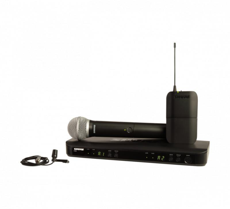 BLX1288/CVL-H9 Wireless Combo System with PG58 and CVL Lavalier