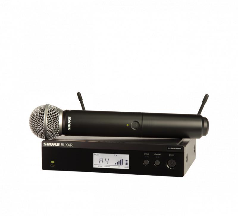 BLX24R/SM58-H9 Wireless Rack-mount Vocal System with SM58
