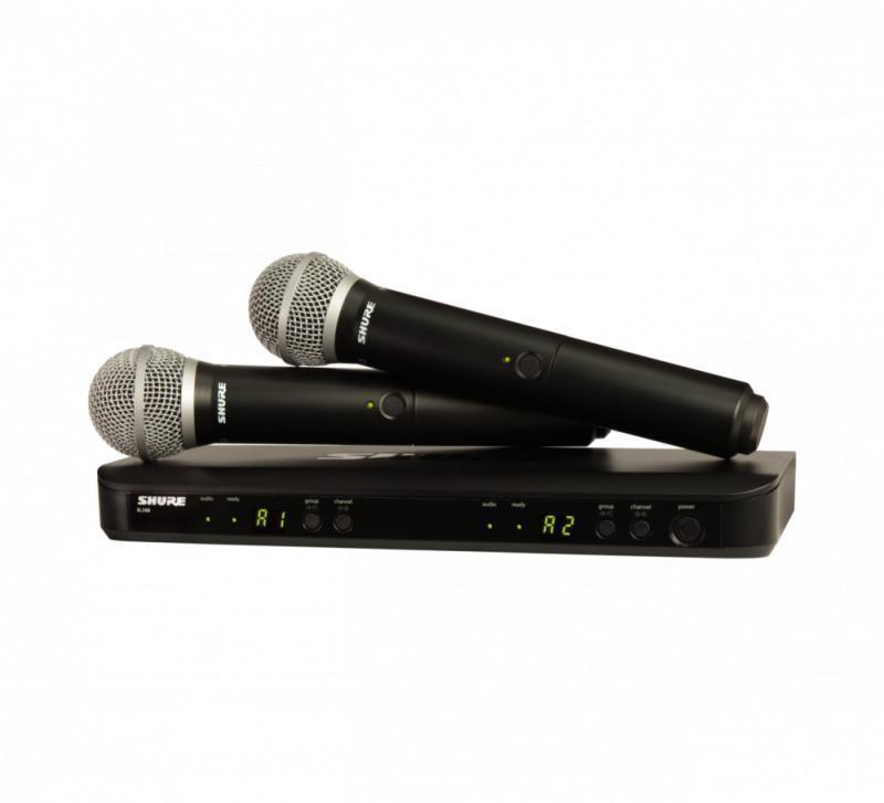 BLX288/PG58-H9 Wireless Dual Vocal System with two PG58 Handheld Transmitters