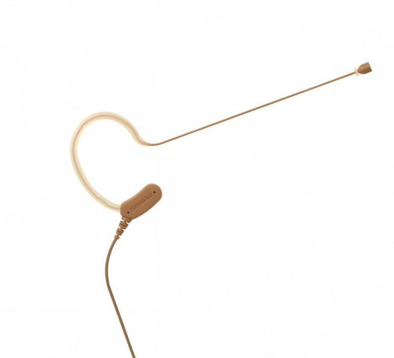 MX153C/O-TQG Omnidirectional Earset Headworn Microphone, Cocoa