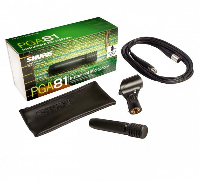 PGA81-XLR Cardioid Condenser Instrument Microphone