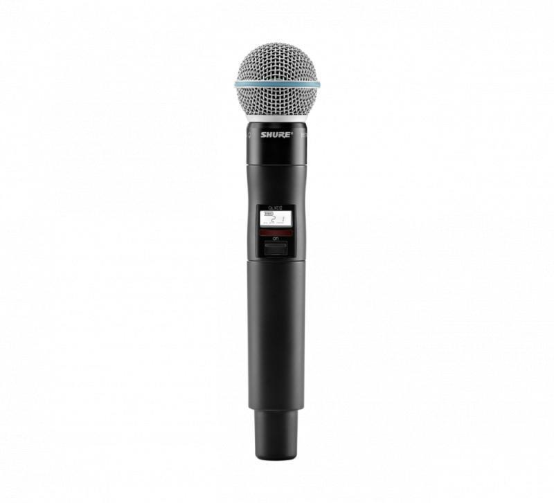 QLXD2/B58=-V50 Handheld Transmitter with Beta®58A Microphone
