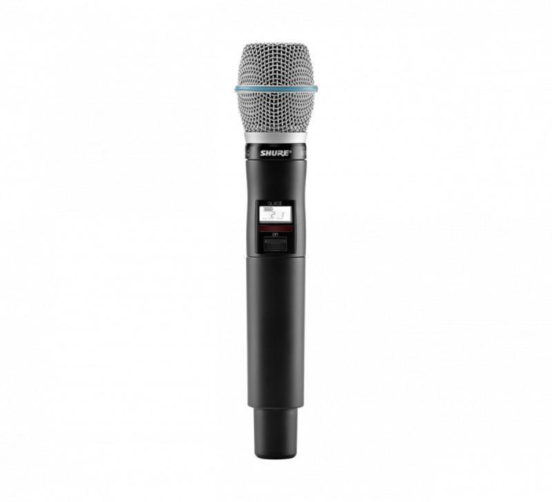 QLXD2/B87A=-G50 Handheld Transmitter with Beta87A Microphone