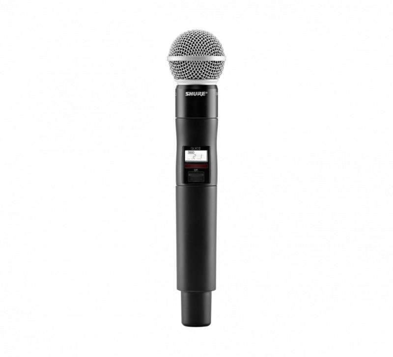 QLXD2/SM58=-V50 Handheld Transmitter with SM58 Capsule