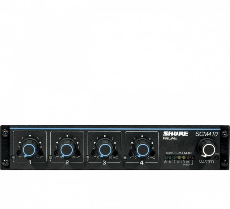SCM410 Four Channel Automatic Mixer