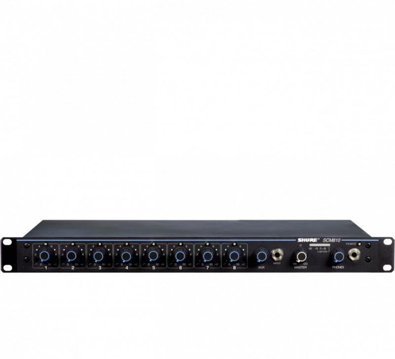 SCM810 Eight Channel Automatic Mixer