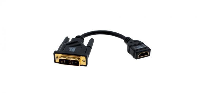 ADC-DM/HF DVI–D (M) to HDMI (F) Adapter Cable