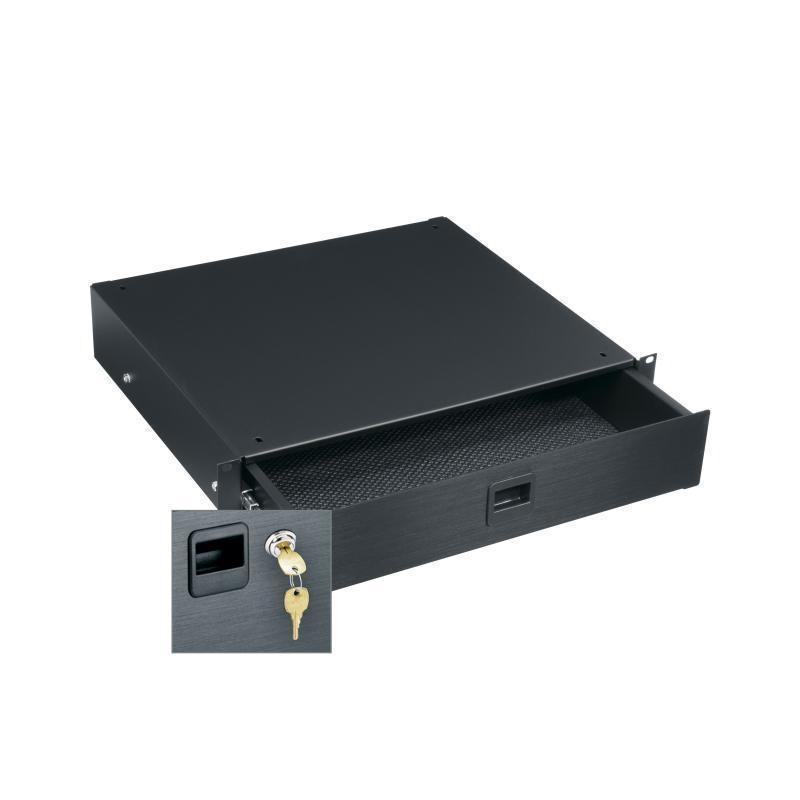 Middle Atlantic 2RU Heavy-Duty Rack Mount Drawer with Keylock