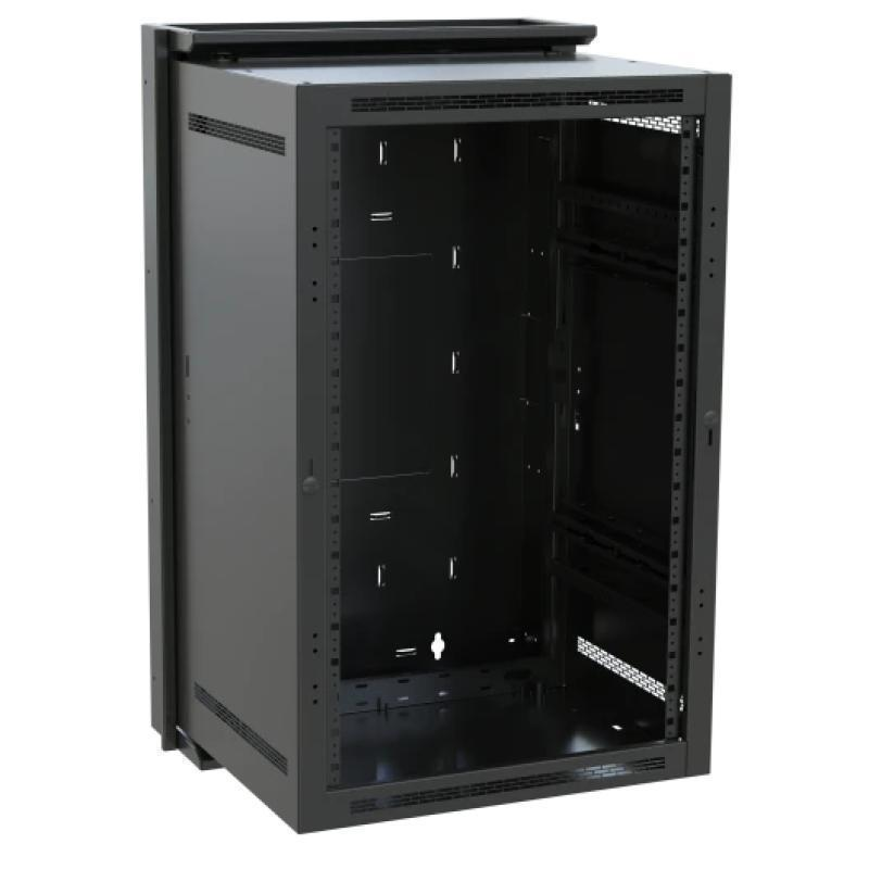 Middle Atlantic DWR 18RU Pivoting Rack - 17in Depth Cabinet - TAA Compliant