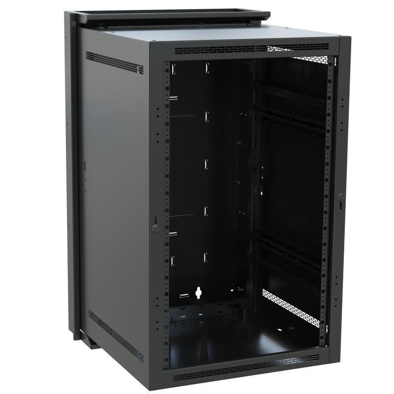 Middle Atlantic DWR 18RU Pivoting Rack - 32in Depth Cabinet - TAA Compliant