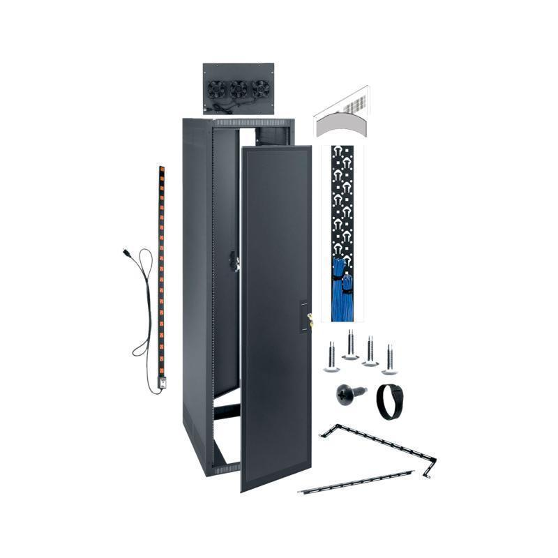 Middle Atlantic ERK 35RU AV Rack - Pre-Configured for Pro AV - 25in D