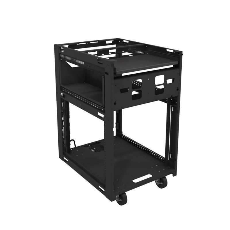 Middle Atlantic L5 1-Bay Lectern Flat Frame - 23in Width - TAA Compliant
