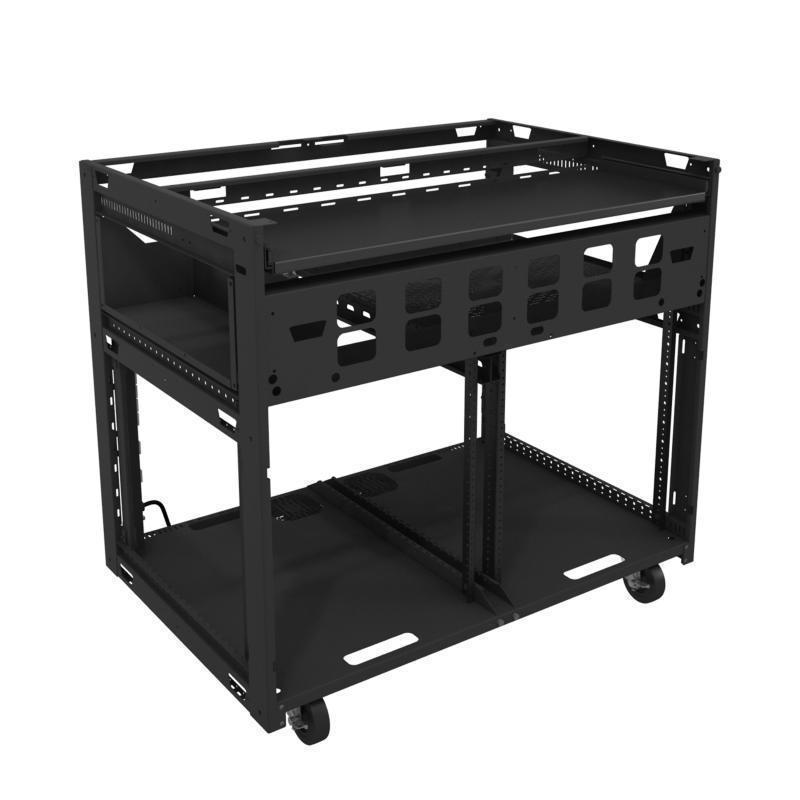 Middle Atlantic L5 2-Bay Lectern Flat Frame - 41.5in Width - TAA Compliant