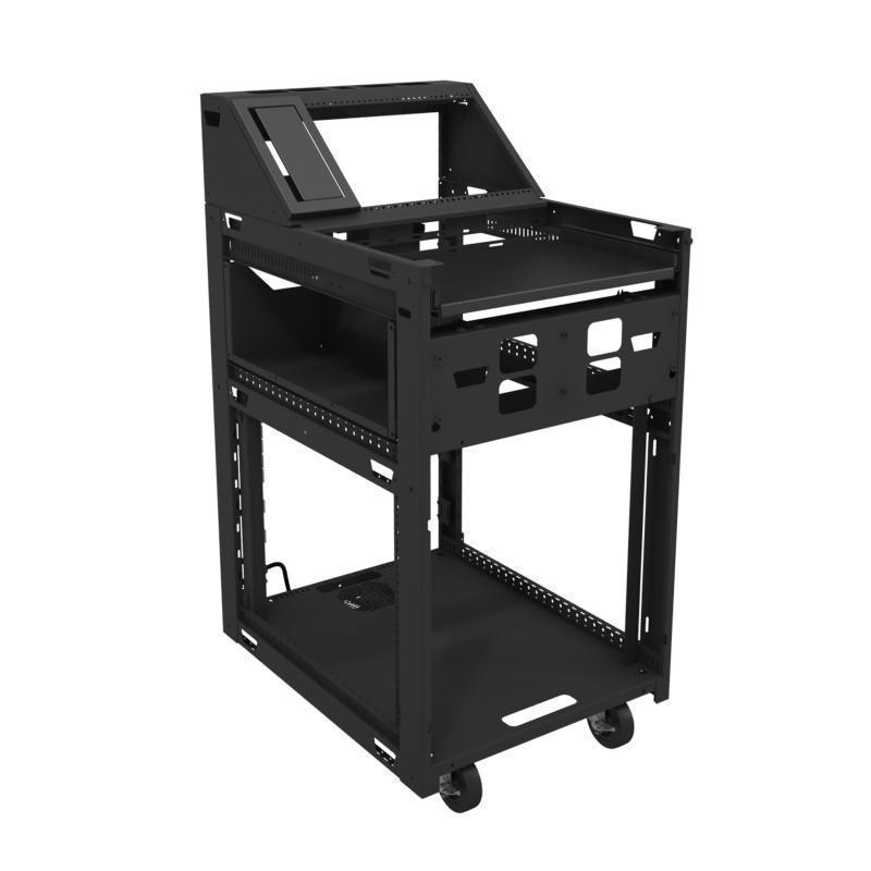 Middle Atlantic L5 1-Bay Lectern Turret Frame - TAA Compliant