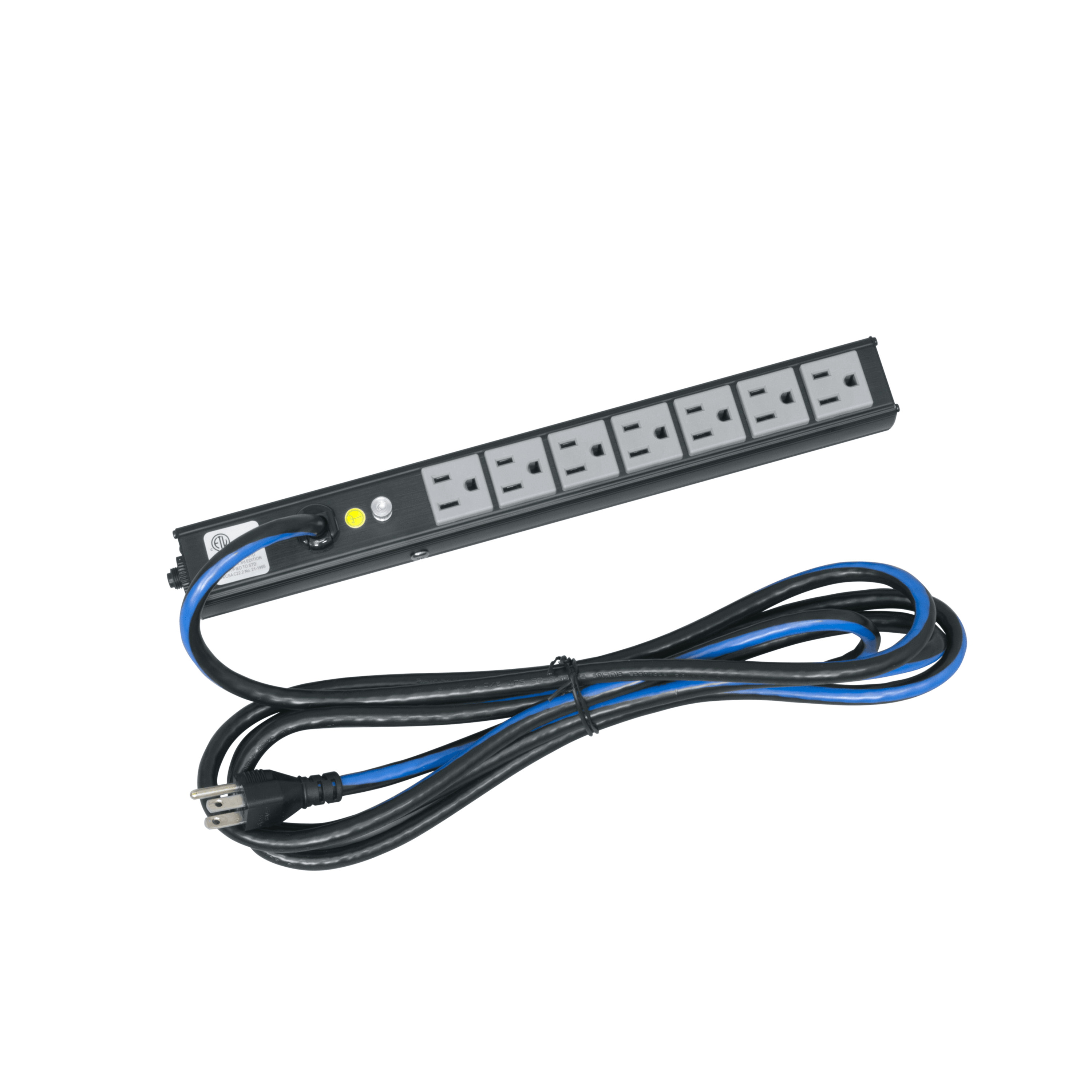 Middle Atlantic PD Slim High-Density 15 Amp Power Strip - 7 Outlet