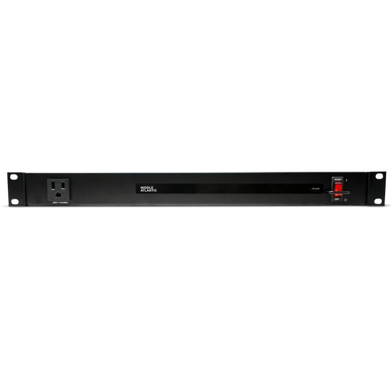 Middle Atlantic PD - 15 Amp, 9 Outlet - Basic Surge Protection