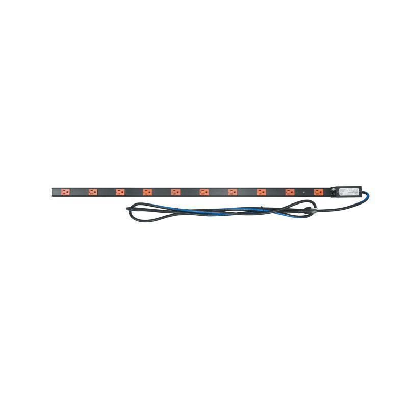 Middle Atlantic PDT Low Profile Power Strip - 15 Amp, 10 Outlet